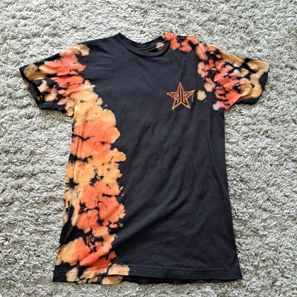 Jeffree Star | Black & orange tie dye logo shirt 2020 Halloween exclusive - Picture 3 of 9